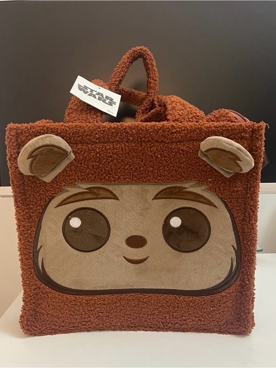 Star Wars Handbags - NWT Star Wars | Ewok Sherpa Tote Bag + Crossbody